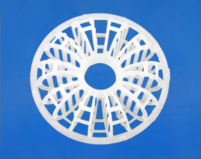 There is a plastic teller rosette ring. It has many small rings in its internal side.